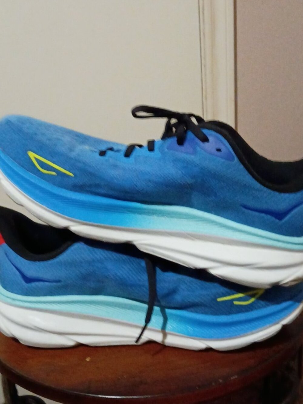 Hoka One One Clifton 9 Blue Cerise Running Shoes 1127895 VRTL Men’s Size 11.5D - Picture 13 of 14